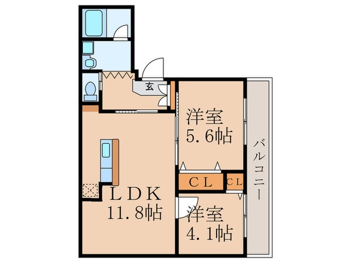 間取り図 コ－ポ印度屋