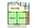 谷本ハイツの間取図