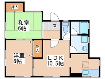 間取図 横田ハイツ