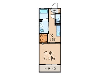 間取図 クラヴィエ西宮市