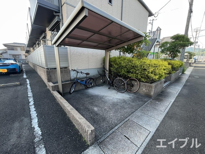 駐輪場 クラヴィエ西宮市