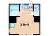 ウエストフィル 1Rの間取り