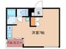 ダイナコート産大前(203) 1Rの間取り
