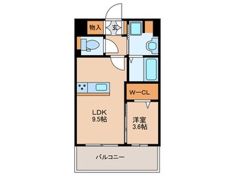 間取図 VALENTIA西公園