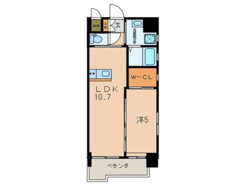 間取図 メゾン・ド・プレシューズ