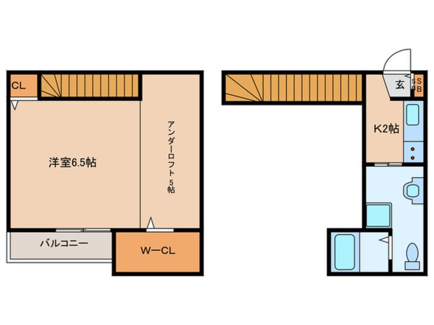 間取図 リヴェール周船寺