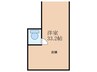 第二宝満ビル 1Rの間取り
