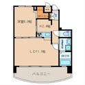 ｻﾝｼｬｲﾝ ﾌﾟﾘﾝｾｽ 北九州の間取図