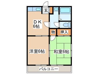 間取図 レイクサイド天山