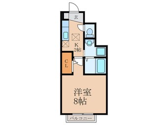 間取図 パ－クサイドイン桃山