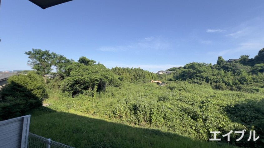 室内からの展望 パ－クサイドイン桃山