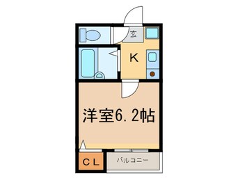間取図 シティベ－ル須崎