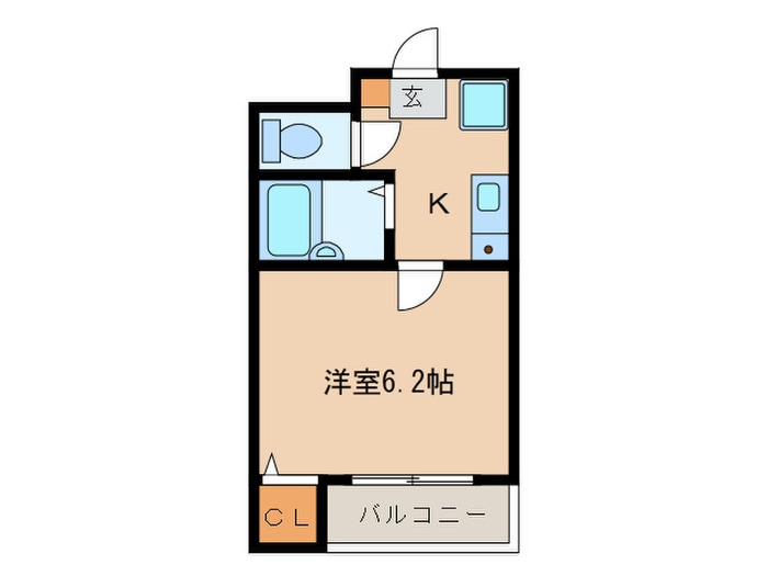 間取り図 シティベ－ル須崎