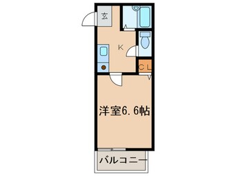 間取図 シティベ－ル須崎