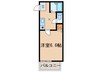 シティベ－ル須崎 1Kの間取り