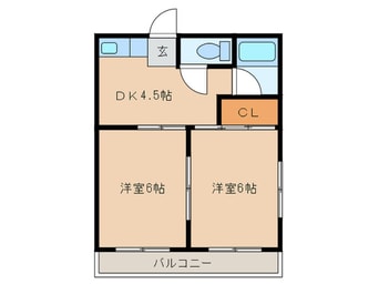 間取図 メゾン上山門