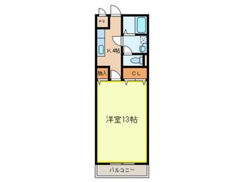 間取図 サンパワ－Ⅲ