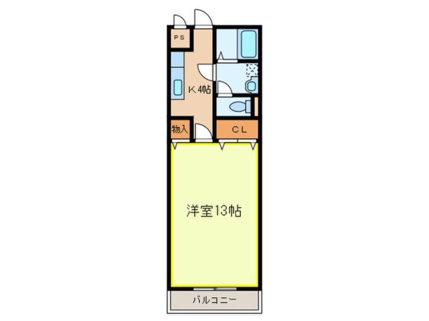 間取図 サンパワ－Ⅲ