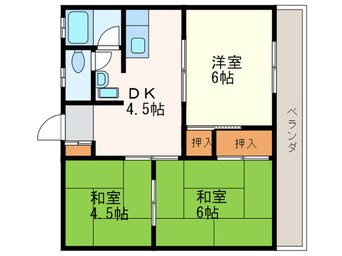 間取図 第３井川ビル