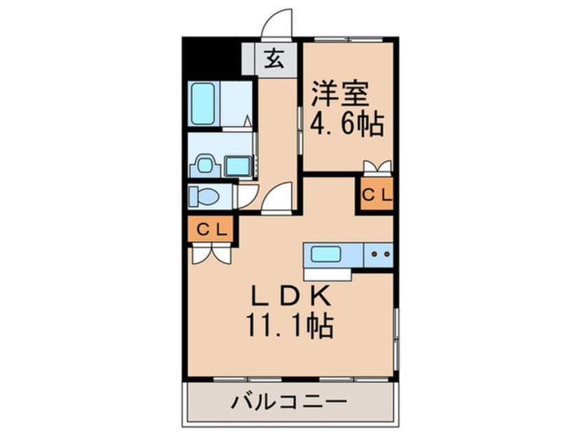 間取図 ウィング東合川