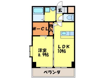 間取図 ベルパークⅡ