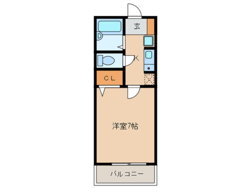 間取図 プチセジュ－ル