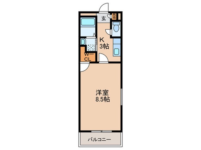 間取り図 メルシー郡元