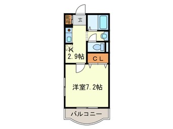 間取図 ペルソネ高宮