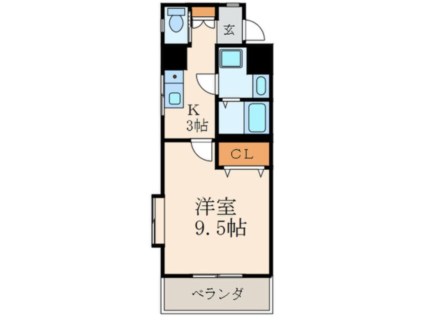 間取図 サングレース徳力