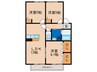 アン　ファミール　Ｂ棟 3LDKの間取り