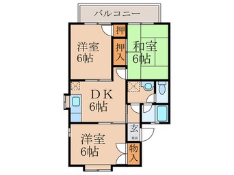 間取図 桜ガ－デンハイツ