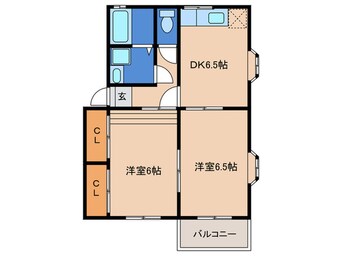 間取図 ファミ－ル矢野