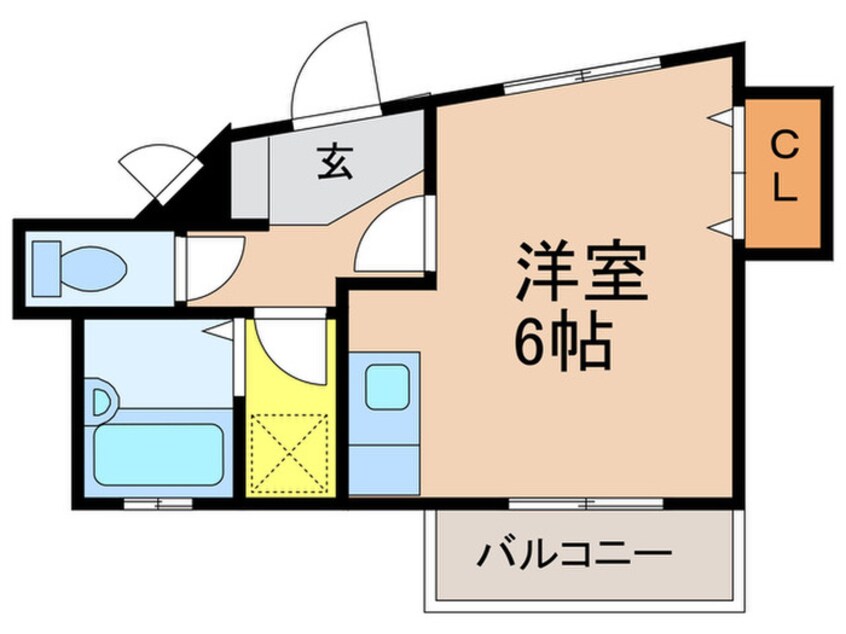 間取図 ブル－シエル博多