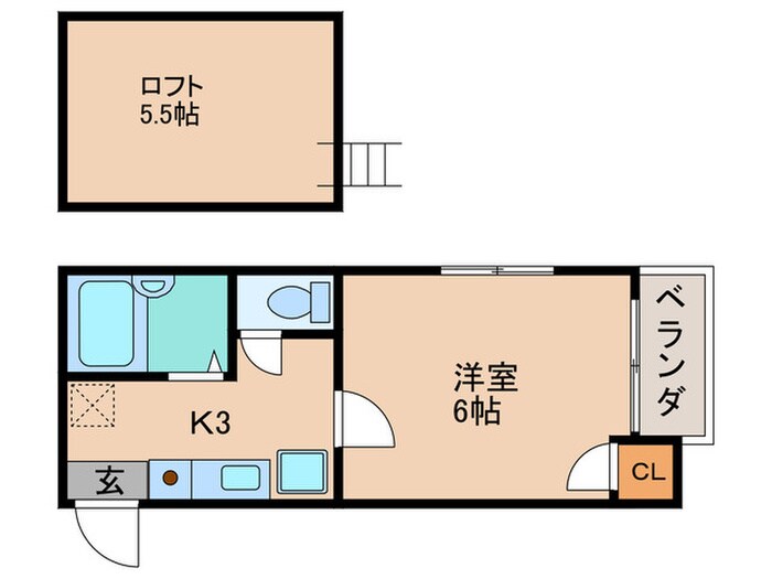 間取り図 シェルツ・リーベ