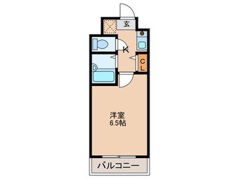 間取図 レジュ－ル２２