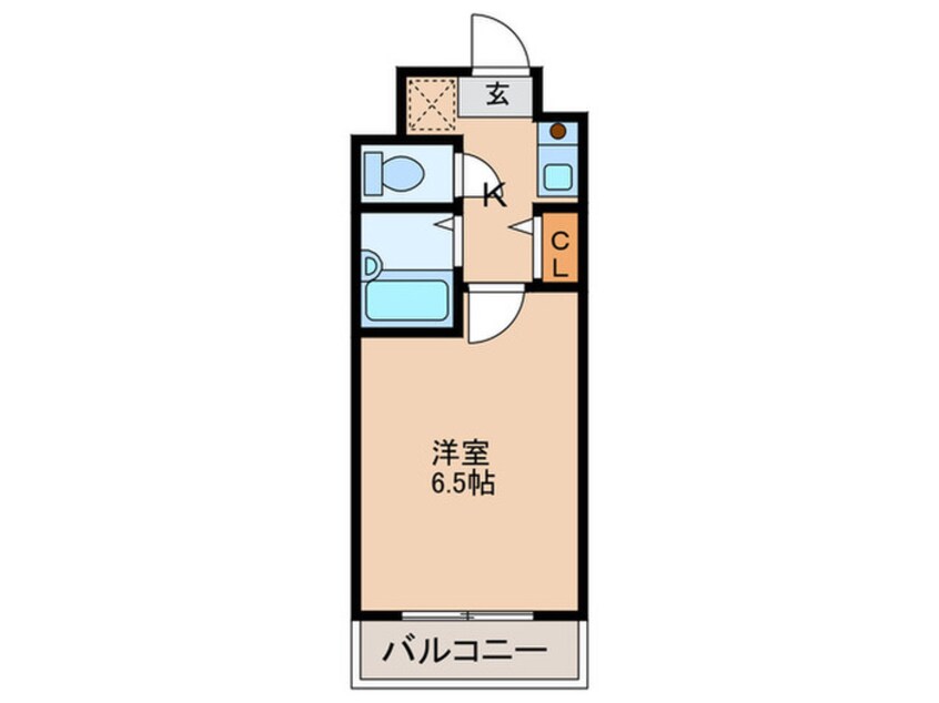 間取図 レジュ－ル２２