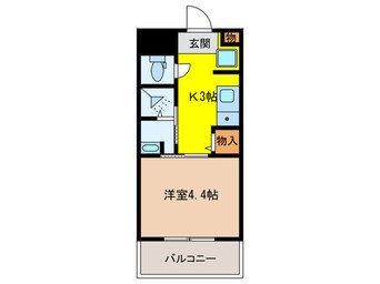 間取図 サムティ西新南SQUAER