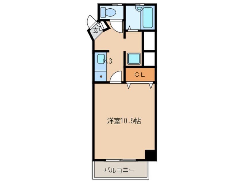 間取図 岩保ビル比恵