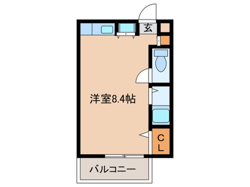 間取図 モントーレ六本松