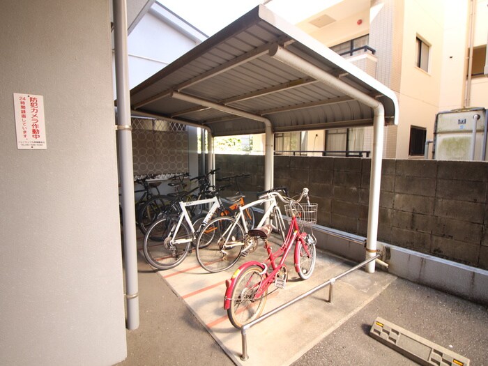駐輪場 プレスティージュ弐番館