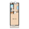 スタンドリバー梅林 1Kの間取り