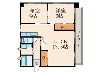 間取図 クレセント百花苑