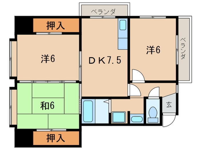 間取り図 クレセント百花苑