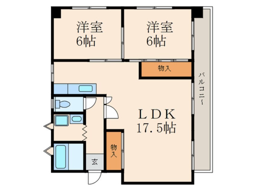 間取図 クレセント百花苑