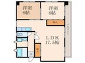クレセント百花苑の間取図