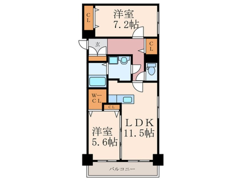 間取図 ハーモニック・プラネット