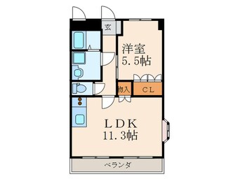 間取図 グラン・ピア