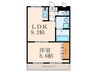 グラン・ピア 1LDKの間取り