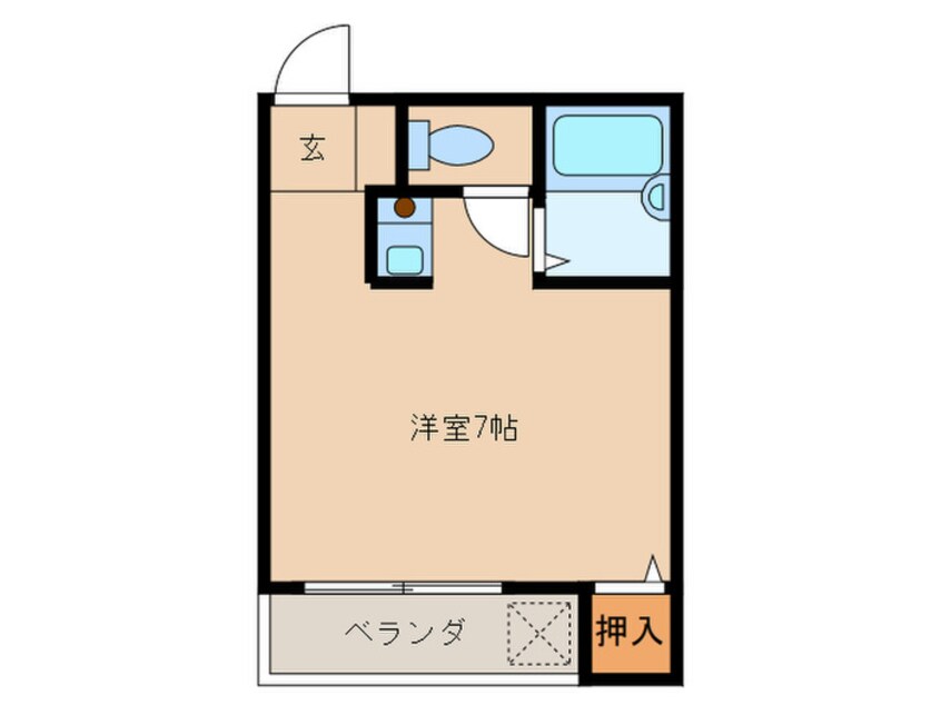 間取図 第３城西ビル