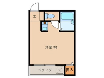 間取図 第３城西ビル